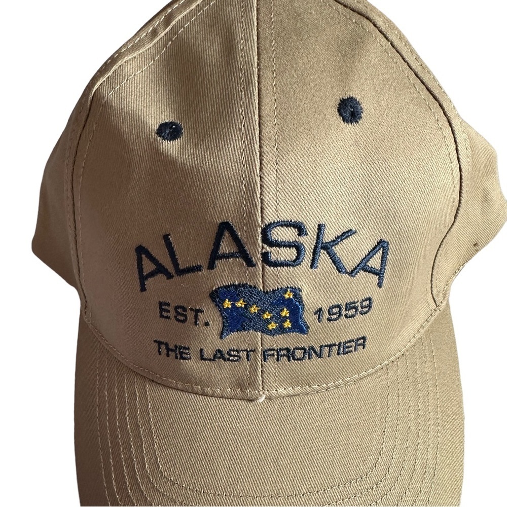 Tongass Trading Company Alaska SnapBack Hat Baseball Cap Beige size OS - Picture 2 of 11
